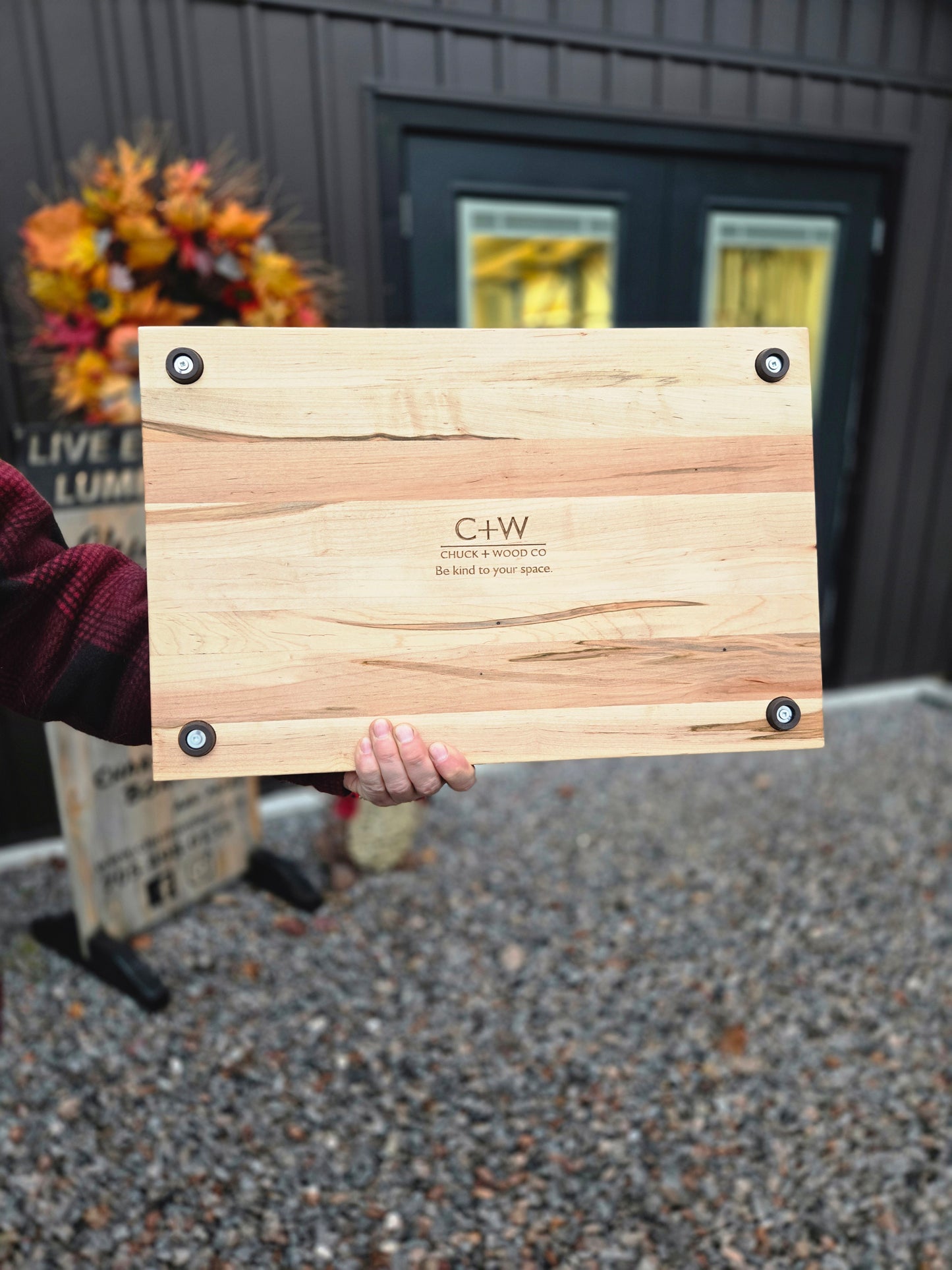 Wormy Maple Cutting Board