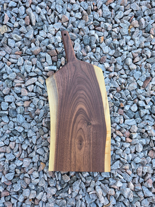 Walnut charcuterie board