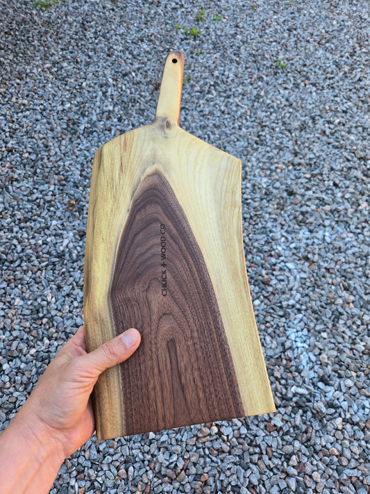 Walnut charcuterie board