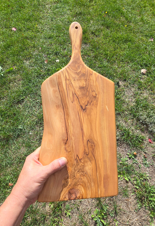 Olivewood charcuterie board
