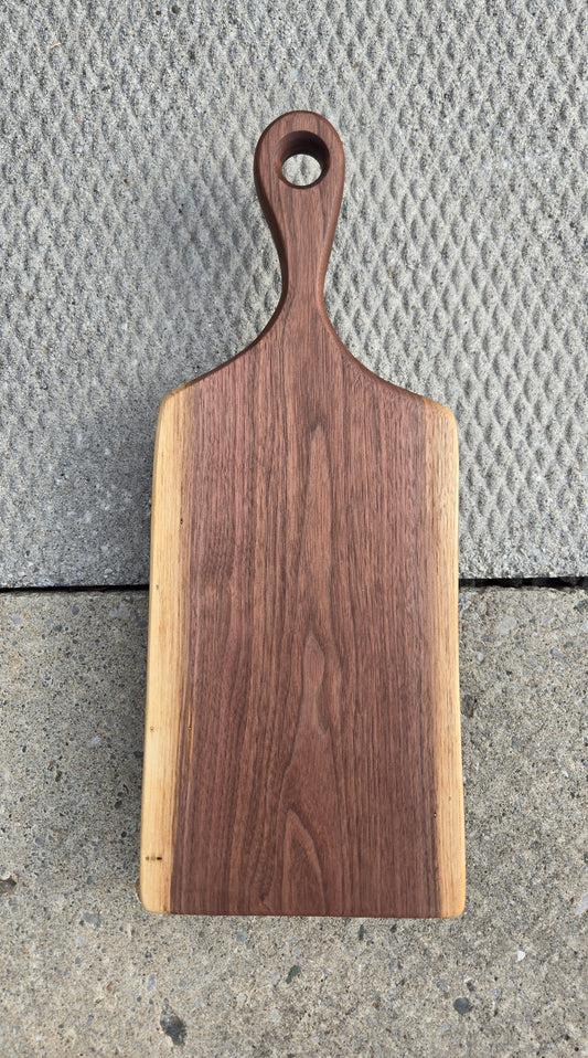 Walnut charcuterie board