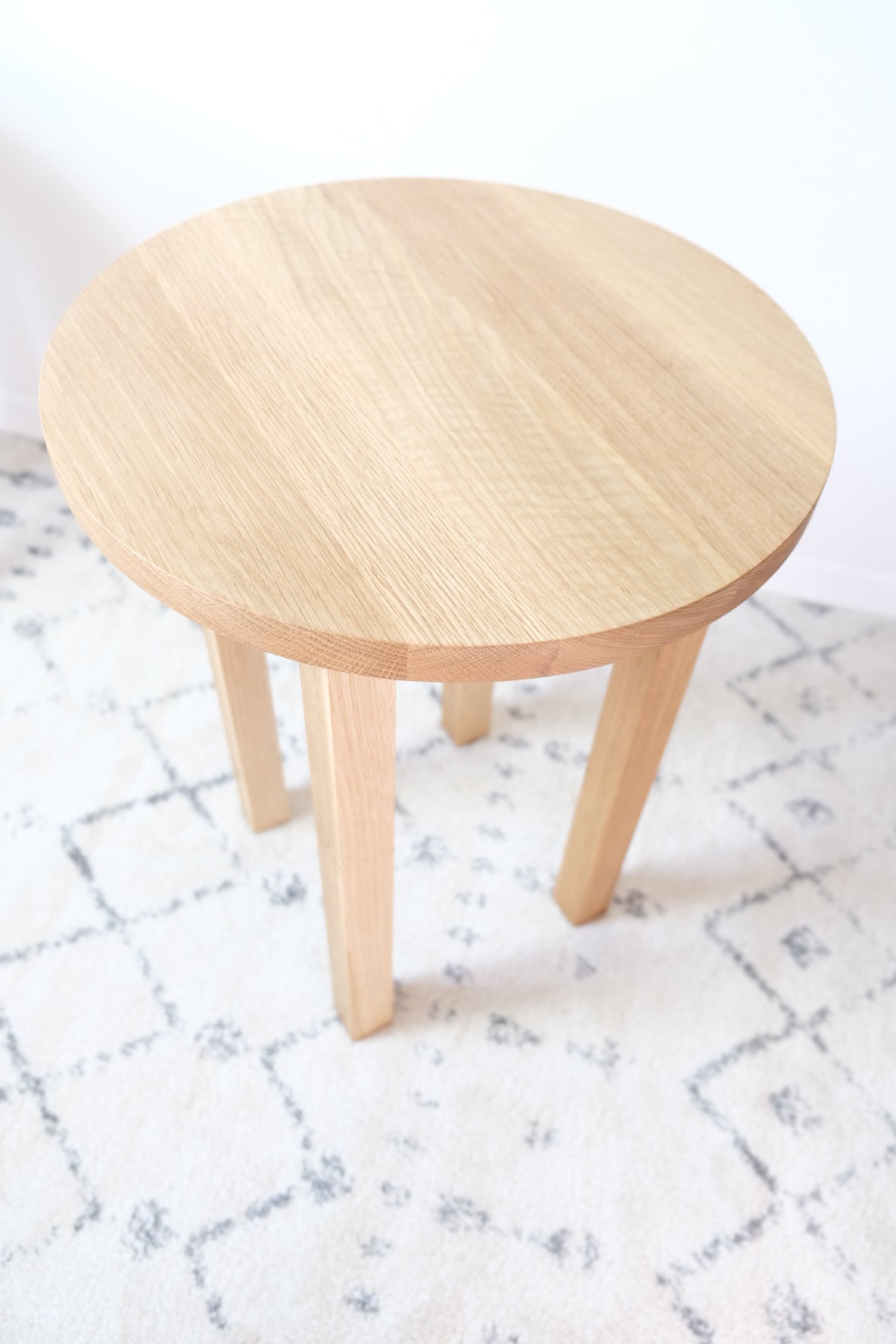White Oak Side Tables - Chuck and Wood