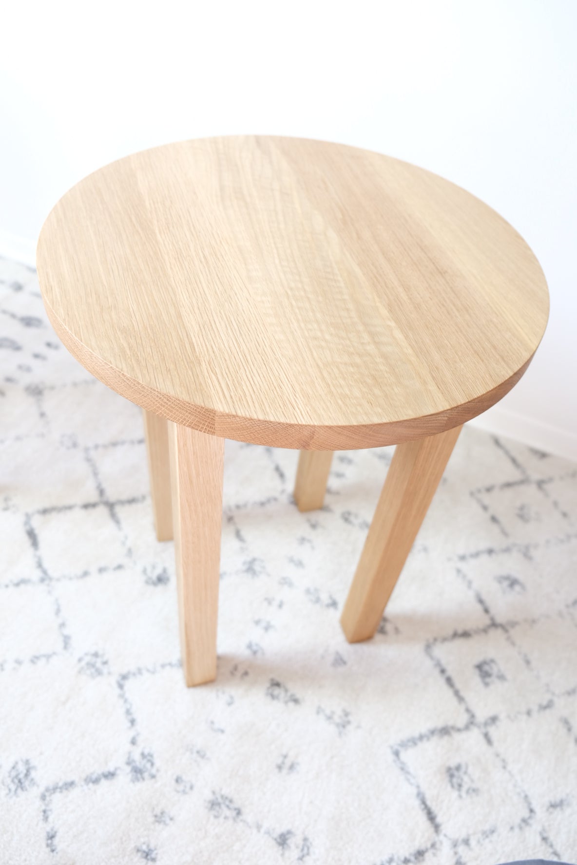 White Oak Side Tables - Chuck and Wood