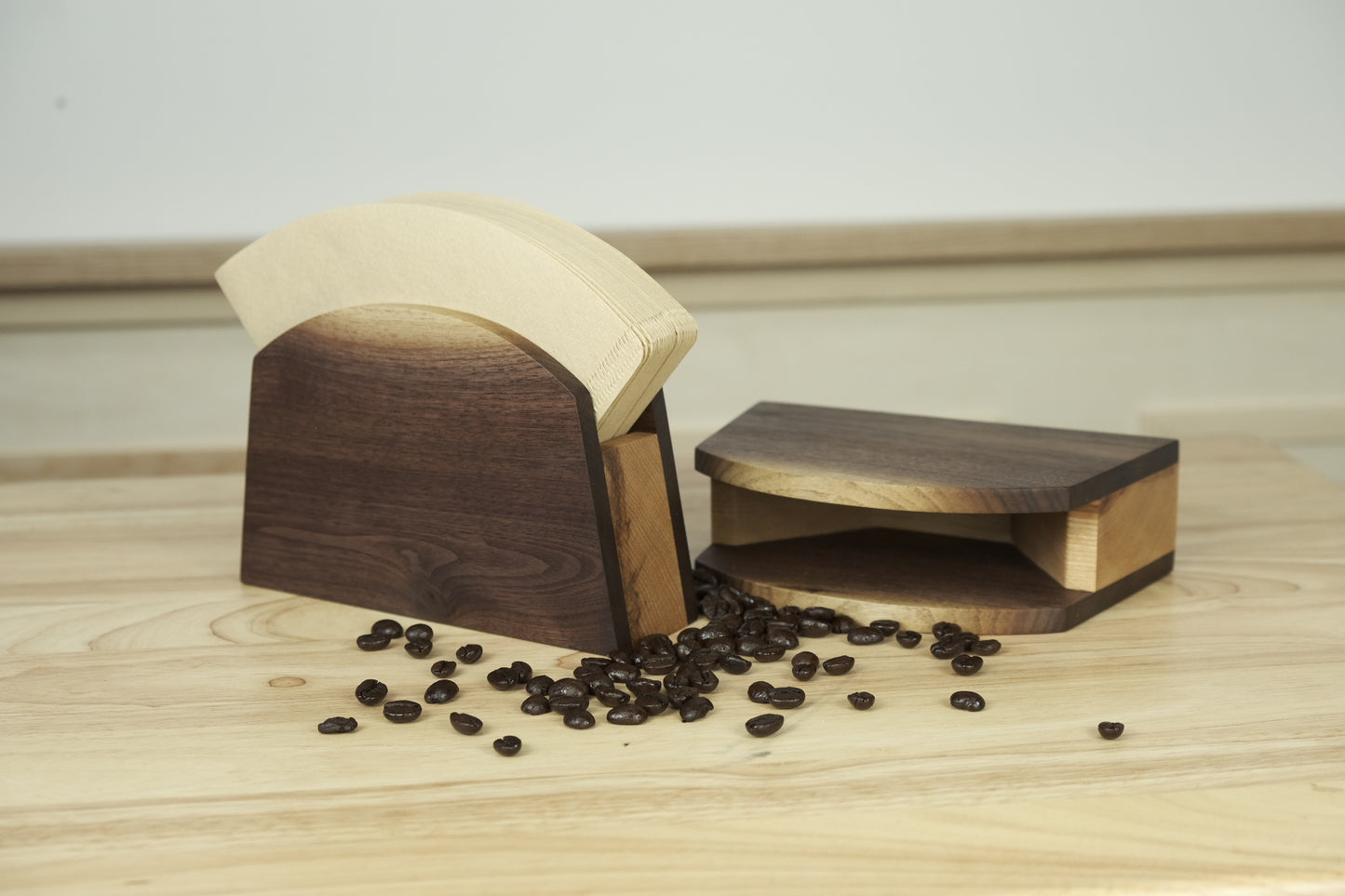 Coffee Filter Holder - Chuck and Wood
