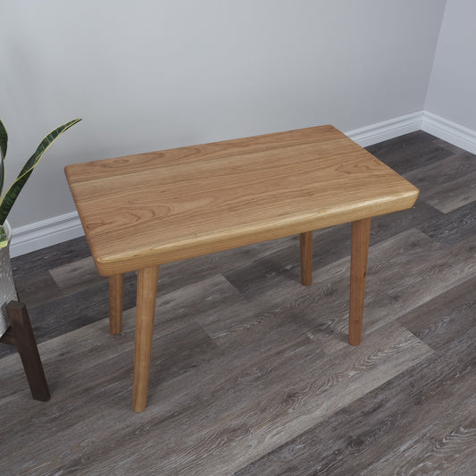 Cherrywood entryway bench/side table - Chuck and Wood