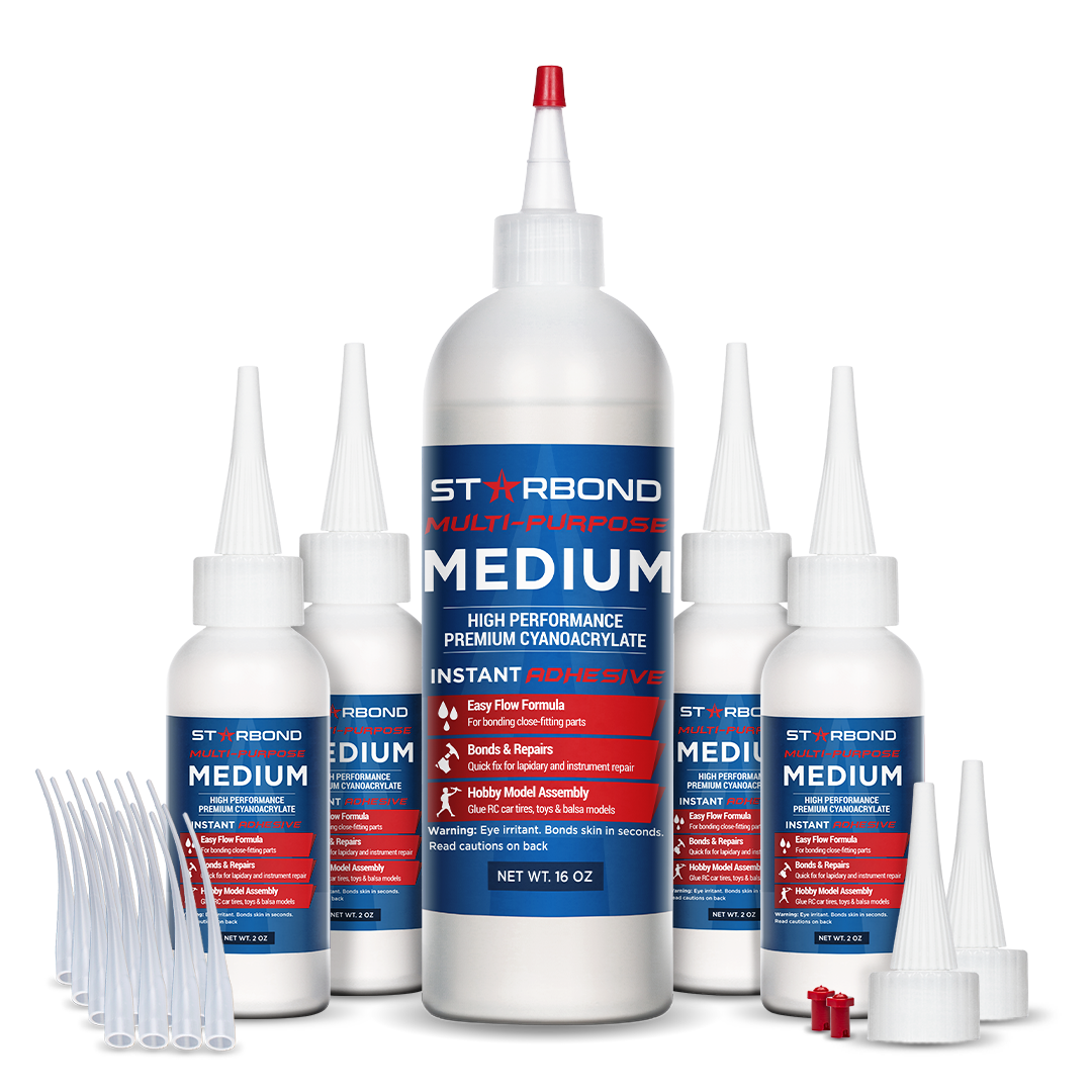 Starbond Multi-Purpose Medium CA Glue 16 oz Kit