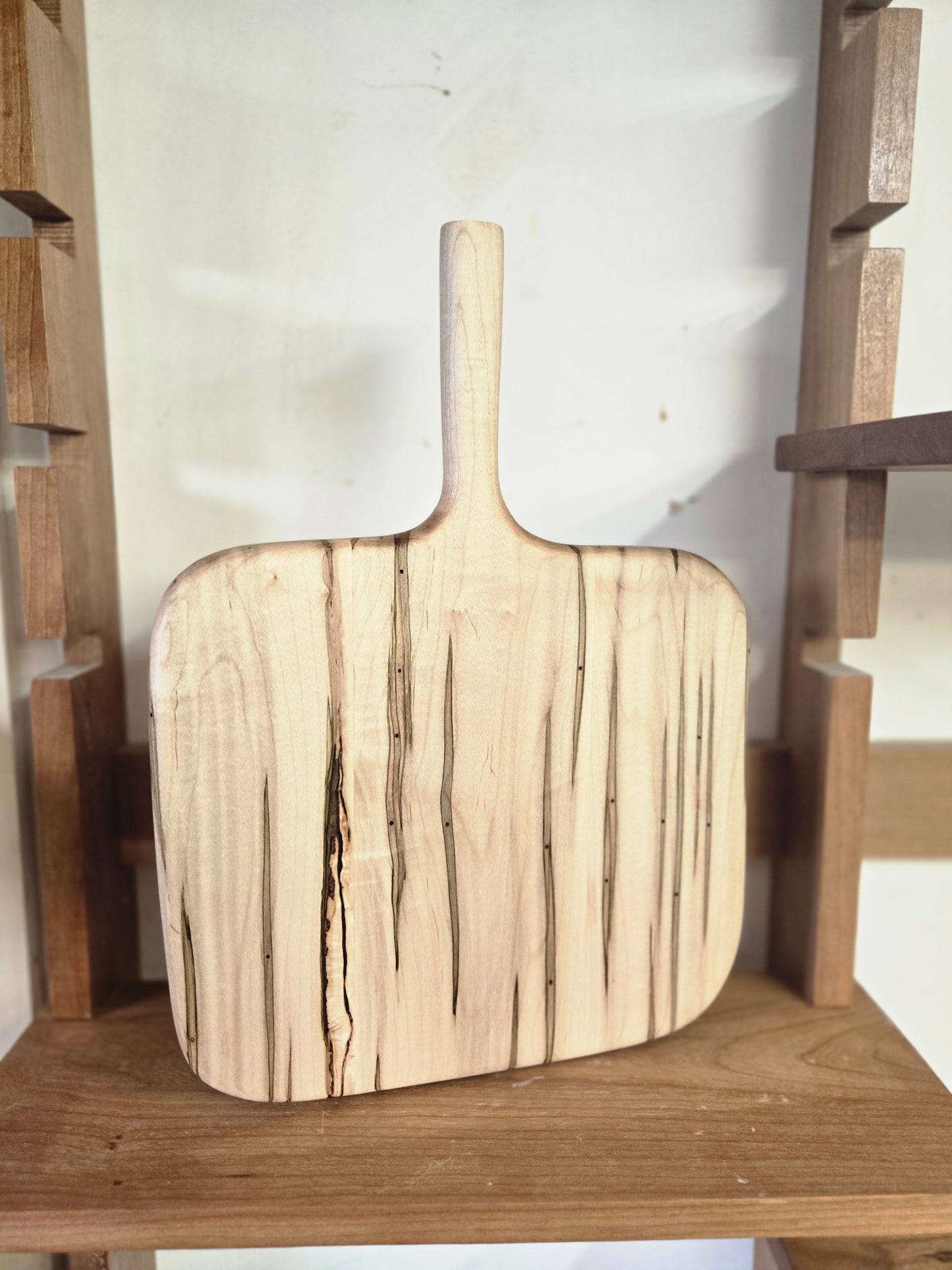 Wormy maple chopping board