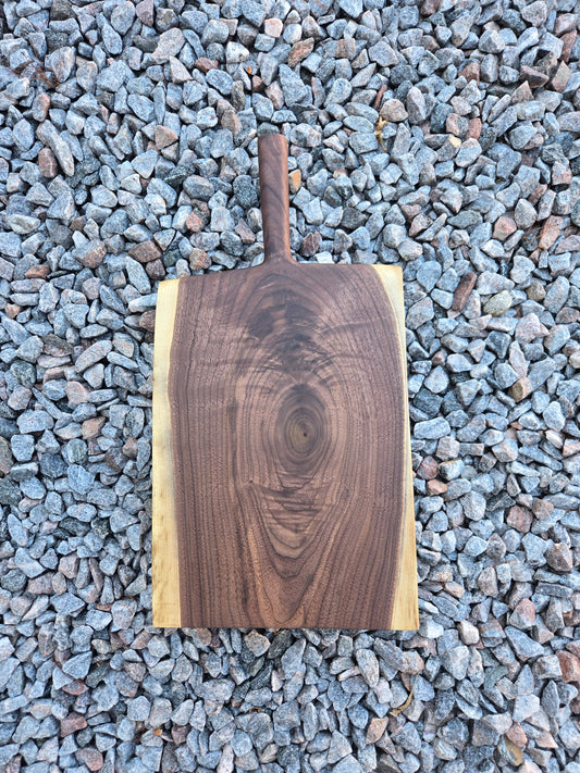 Figured walnut charcuterie board