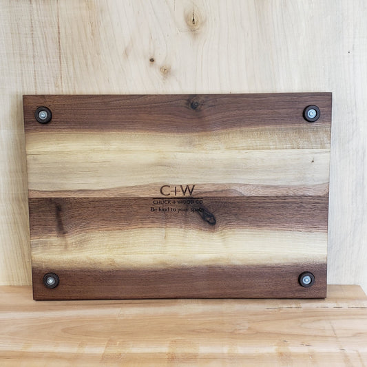 Large walnut cutting board