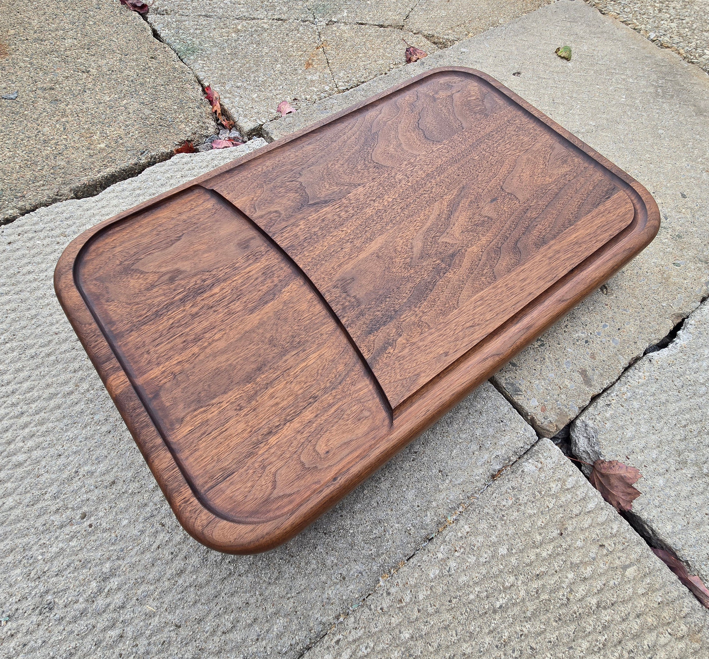 Walnut chopping block