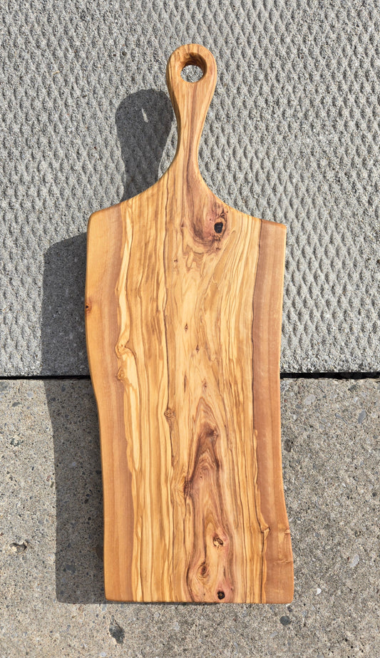 Olivewood charcuterie board
