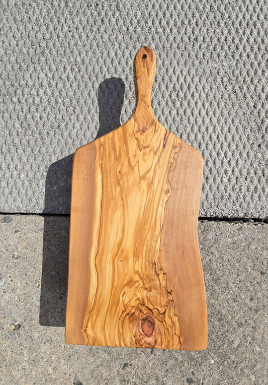 Olivewood charcuterie board