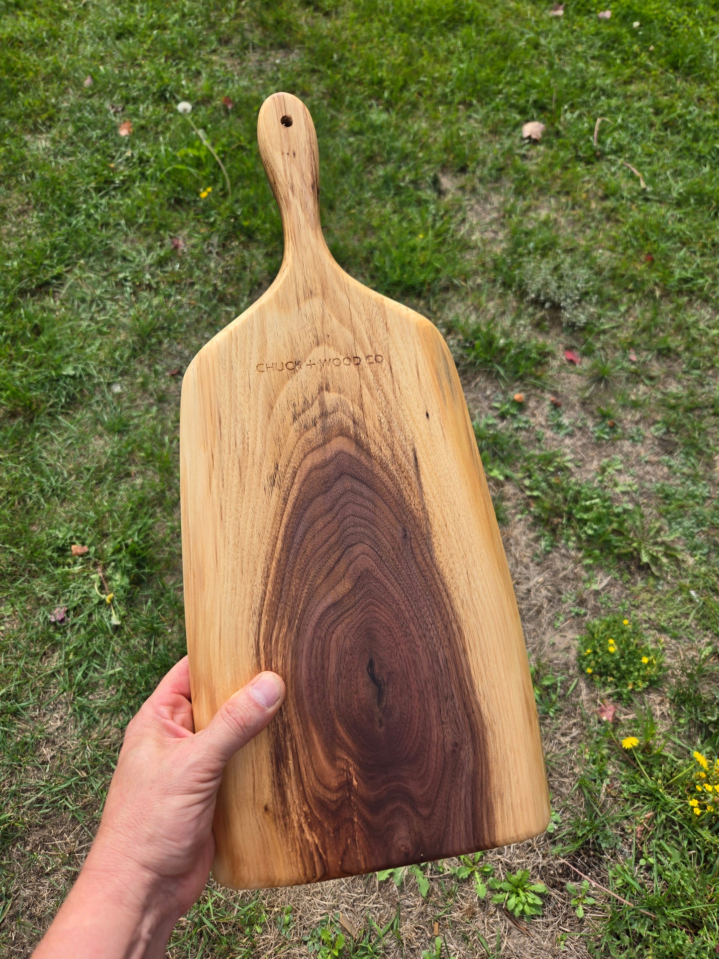 Walnut charcuterie board