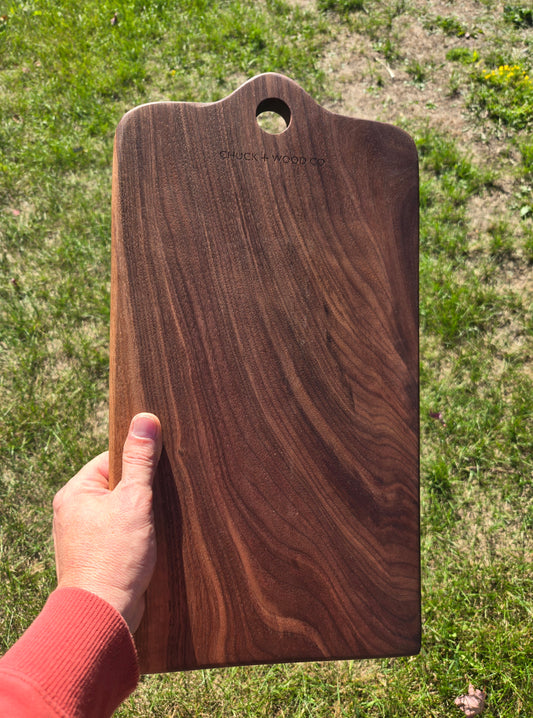 Walnut chopping/serving board