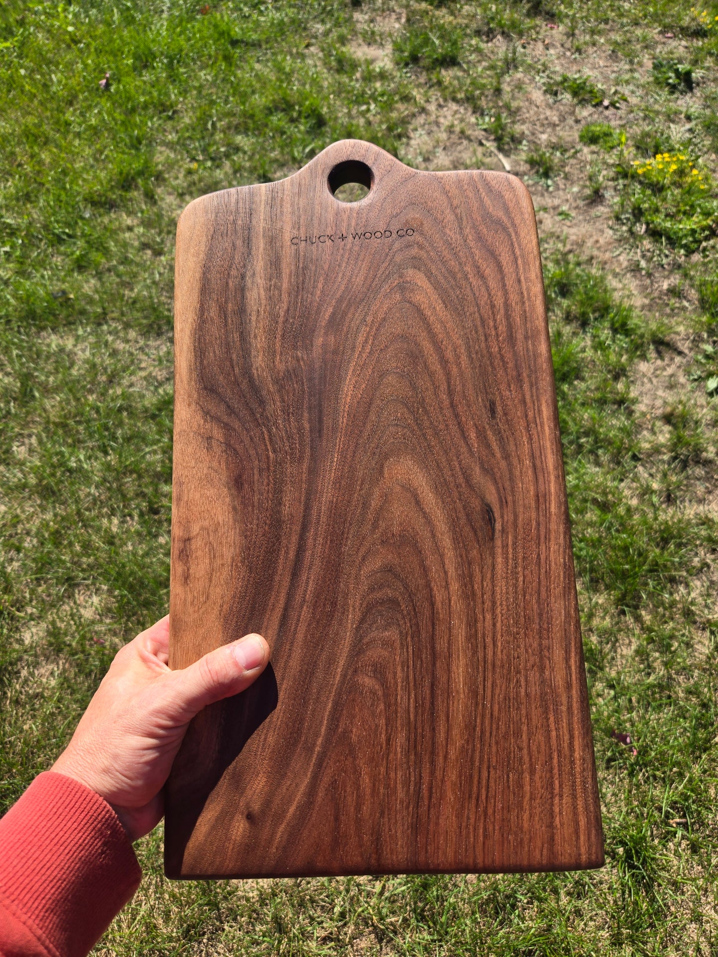 Walnut chopping/serving board